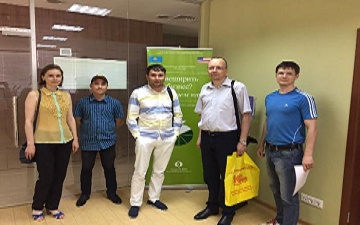 Защита совместного проекта компаний Profi Soft, ТОО "Дамды" и ЕБРР 