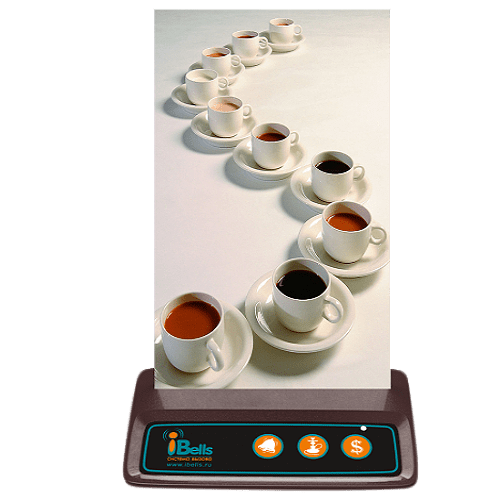 iBells 316К - кнопка для вызова кальянщика и официанта