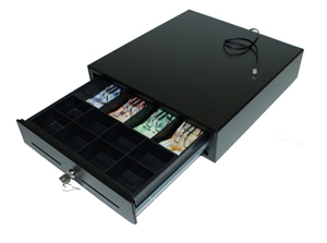 Денежный ящик Rongta RT420, 5-Bill, 8-Coin, RJ11, Black