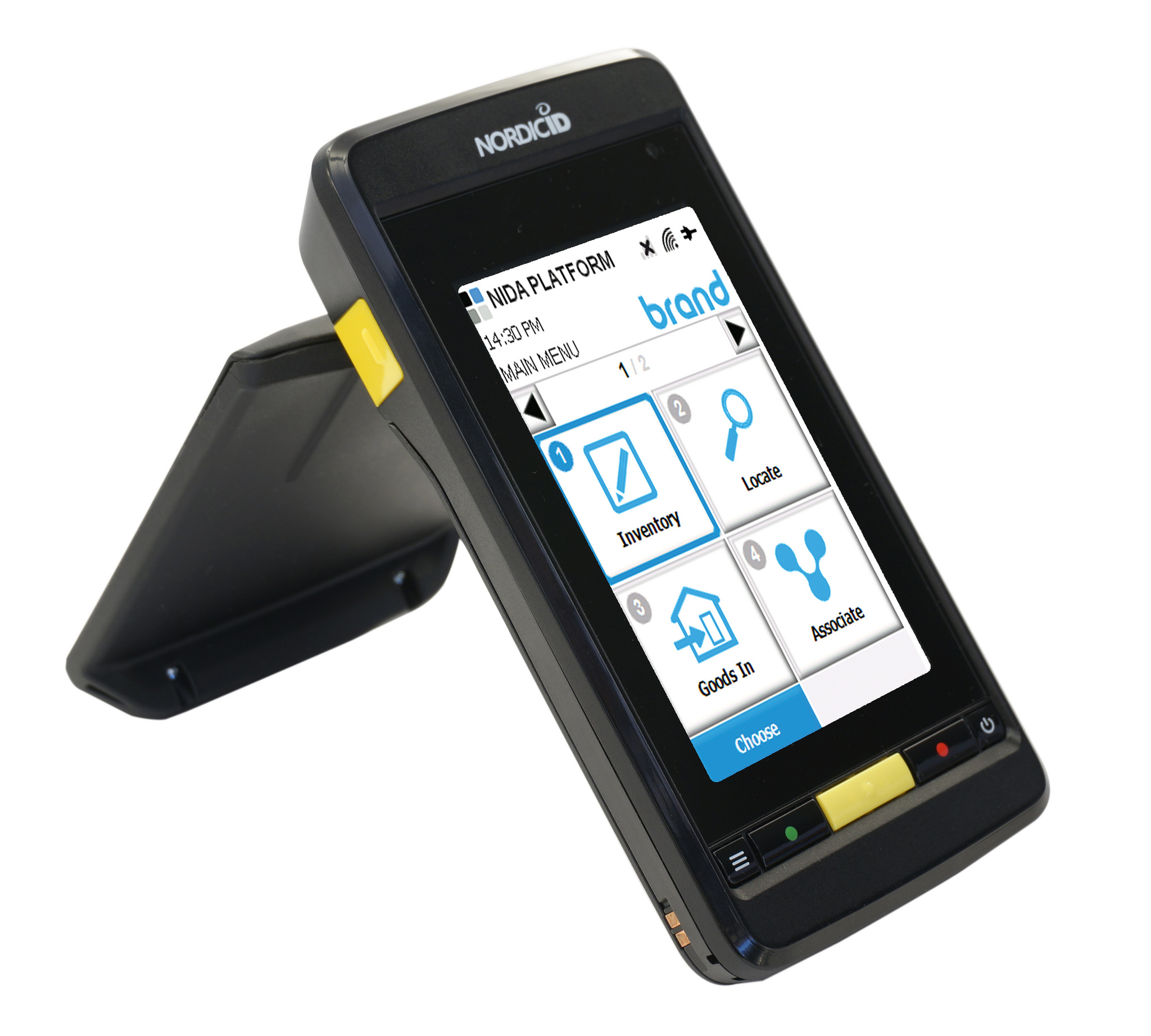 Nordic ID Medea / UHF RFID / Adaptive Cross Dipole One / Laser (WLAN a/b/g/n), EU