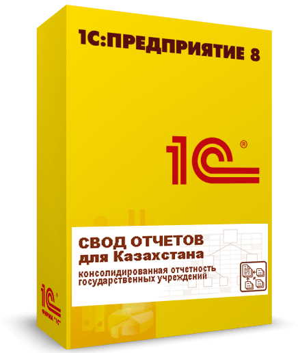 1С:Предприятие 8. Свод отчетов для Казахстана с программной защитой