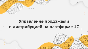 Управление продажами и дистрибуцией на платформе 1С в пищевой промышленности: экспертное видение компании Profi Soft