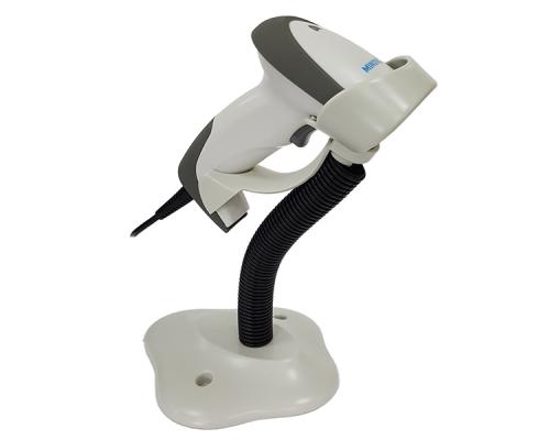 Сканер штрих-кода Mindeo MD 2230 AT+ бежевый с подставкой