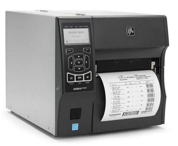Zebra ZT420, 203dpi, Ethernet, BT2.1, UHF RFID